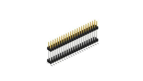Fischer Elektronik Stiftleiste (Standard) Anzahl Reihen: 2 SL16SMD18244S 10St.