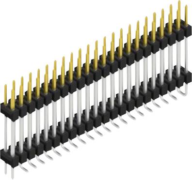 Fischer Elektronik Stiftleiste (Standard) Anzahl Reihen: 2 SL16SMD18244SP 10St.