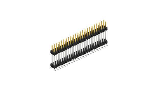 Fischer Elektronik Stiftleiste (Standard) Anzahl Reihen: 2 SL16SMD18246S 10St.