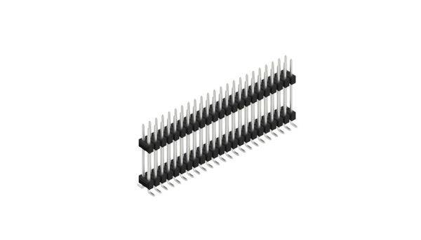 Fischer Elektronik Stiftleiste (Standard) Anzahl Reihen: 2 SL16SMD18246Z 10St.