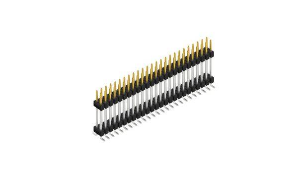 Fischer Elektronik Stiftleiste (Standard) Anzahl Reihen: 2 SL16SMD18250S 10St.