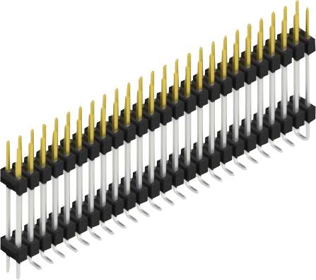 Fischer Elektronik Stiftleiste (Standard) Anzahl Reihen: 2 SL16SMD18250SP 10St.
