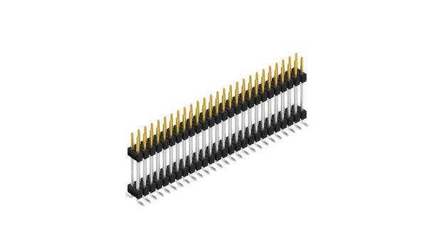 Fischer Elektronik Stiftleiste (Standard) Anzahl Reihen: 2 SL16SMD18252S 10St.