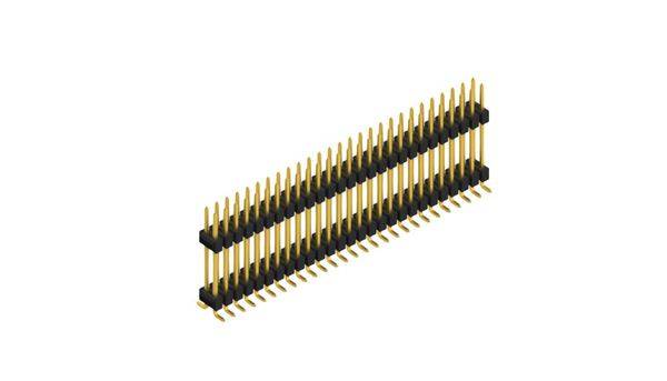 Fischer Elektronik Stiftleiste (Standard) Anzahl Reihen: 2 SL16SMD18254G 10St.