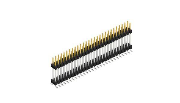 Fischer Elektronik Stiftleiste (Standard) Anzahl Reihen: 2 SL16SMD18256S 10St.