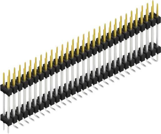 Fischer Elektronik Stiftleiste (Standard) Anzahl Reihen: 2 SL16SMD18258SP 10St.
