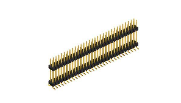 Fischer Elektronik Stiftleiste (Standard) Anzahl Reihen: 2 SL16SMD18262G 10St.
