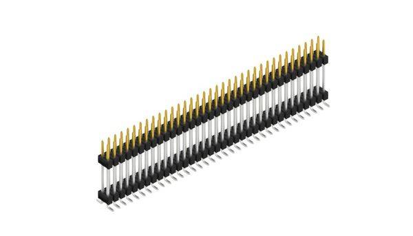 Fischer Elektronik Stiftleiste (Standard) Anzahl Reihen: 2 SL16SMD18270S 10St.
