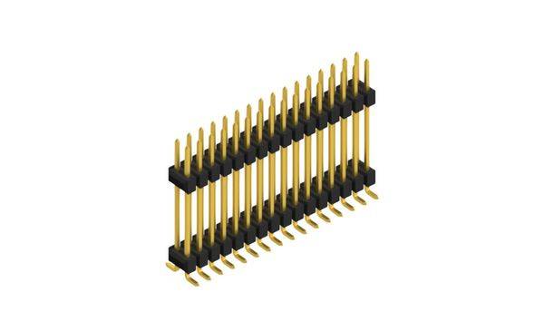 Fischer Elektronik Stiftleiste (Standard) Anzahl Reihen: 2 10052416 10St.