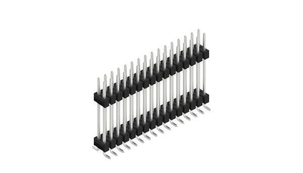 Fischer Elektronik Stiftleiste (Standard) Anzahl Reihen: 2 10052417 10St.