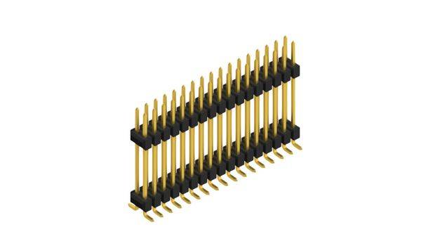 Fischer Elektronik Stiftleiste (Standard) Anzahl Reihen: 2 10052418 10St.