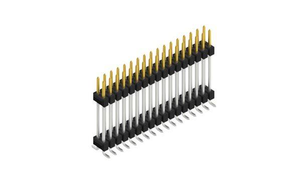 Fischer Elektronik Stiftleiste (Standard) Anzahl Reihen: 2 10052419 10St.