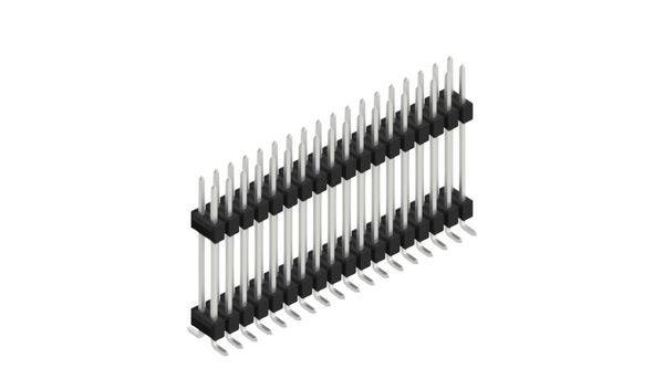 Fischer Elektronik Stiftleiste (Standard) Anzahl Reihen: 2 10052423 10St.