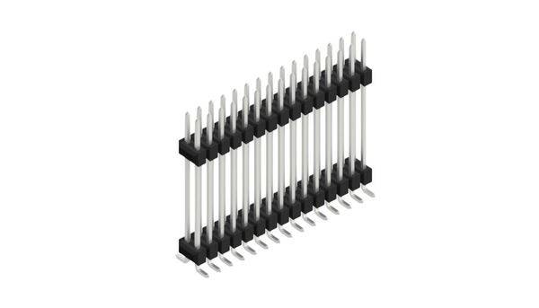 Fischer Elektronik Stiftleiste (Standard) Anzahl Reihen: 2 10052505 10St.