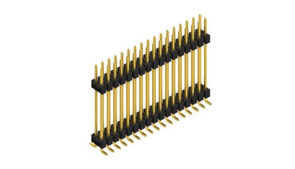 Fischer Elektronik Stiftleiste (Standard) Anzahl Reihen: 2 10052507 10St.