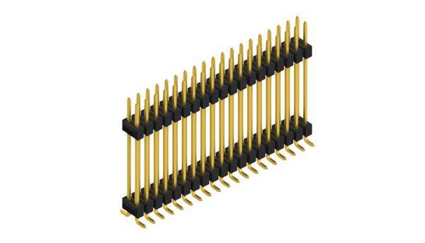Fischer Elektronik Stiftleiste (Standard) Anzahl Reihen: 2 10052514 10St.