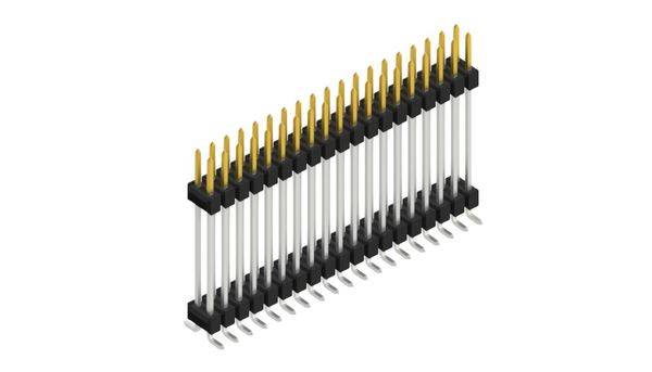 Fischer Elektronik Stiftleiste (Standard) Anzahl Reihen: 2 10052515 10St.