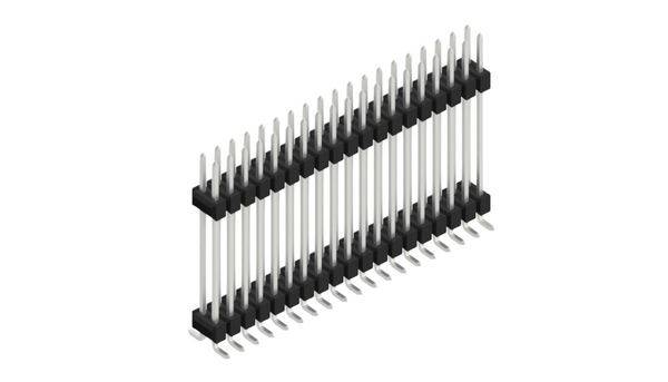 Fischer Elektronik Stiftleiste (Standard) Anzahl Reihen: 2 10052516 10St.