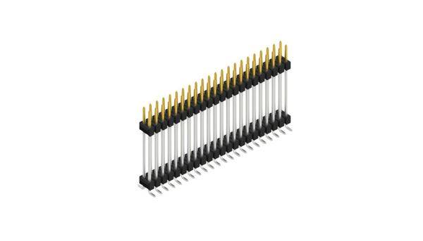 Fischer Elektronik Stiftleiste (Standard) Anzahl Reihen: 2 SL16SMD24744S 10St.