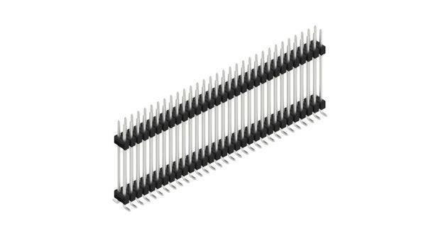 Fischer Elektronik Stiftleiste (Standard) Anzahl Reihen: 2 SL16SMD24762Z 10St.