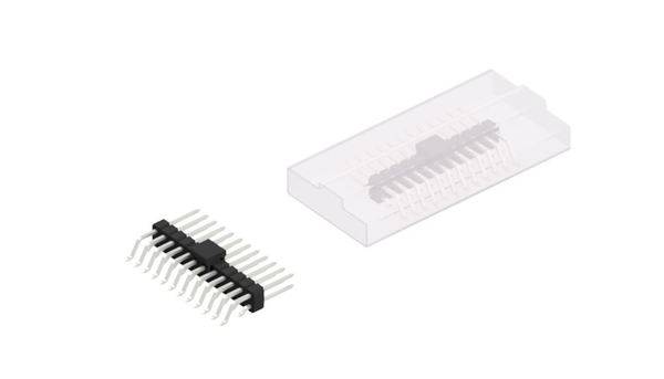 Fischer Elektronik Stiftleiste (Standard) Anzahl Reihen: 2 10052739 10St.