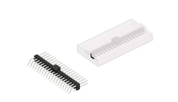 Fischer Elektronik Stiftleiste (Standard) Anzahl Reihen: 2 10052784 10St.