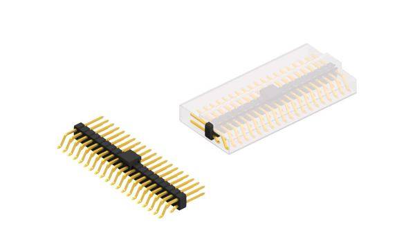 Fischer Elektronik Stiftleiste (Standard) Anzahl Reihen: 2 10052787 10St.
