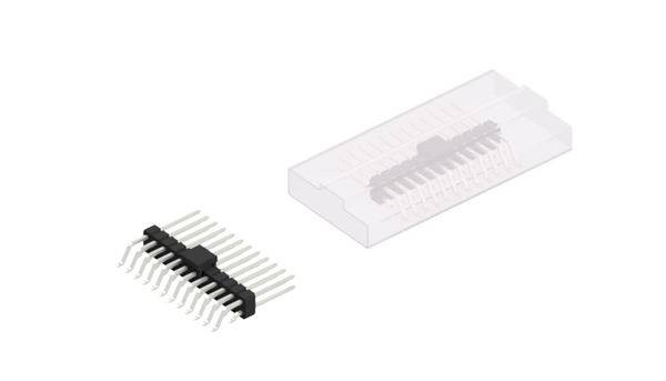 Fischer Elektronik Stiftleiste (Standard) Anzahl Reihen: 2 10052863 10St.