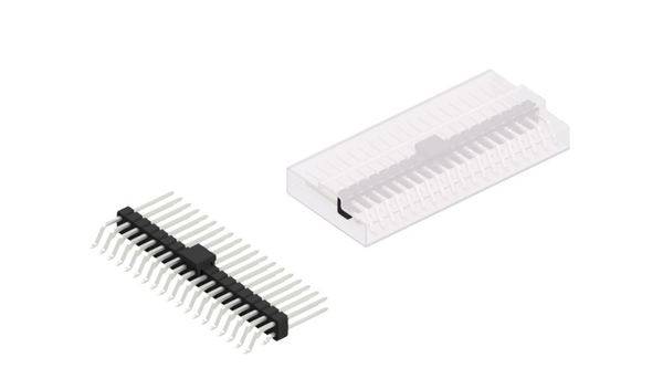 Fischer Elektronik Stiftleiste (Standard) Anzahl Reihen: 2 10052907 10St.