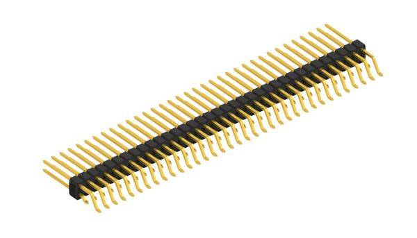 Fischer Elektronik Stiftleiste (Standard) Anzahl Reihen: 2 SL17SMD10970G 10St.