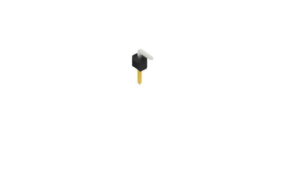 Fischer Elektronik Stiftleiste (Standard) Anzahl Reihen: 1 10143588 10St.