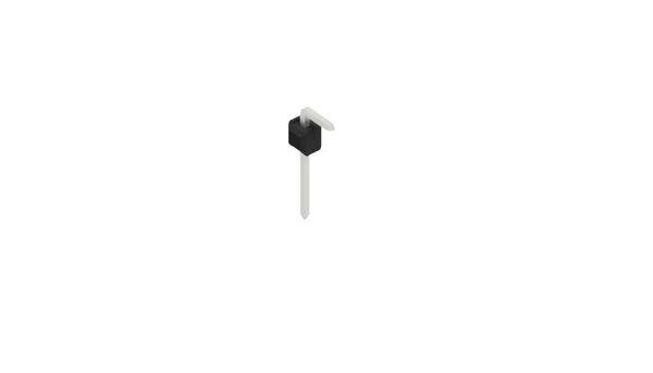 Fischer Elektronik Stiftleiste (Standard) Anzahl Reihen: 1 10167532 10St.
