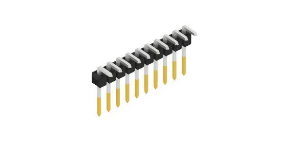 Fischer Elektronik Stiftleiste (Standard) Anzahl Reihen: 1 10052980 10St.