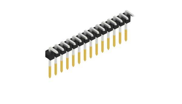 Fischer Elektronik Stiftleiste (Standard) Anzahl Reihen: 1 10052989 10St.