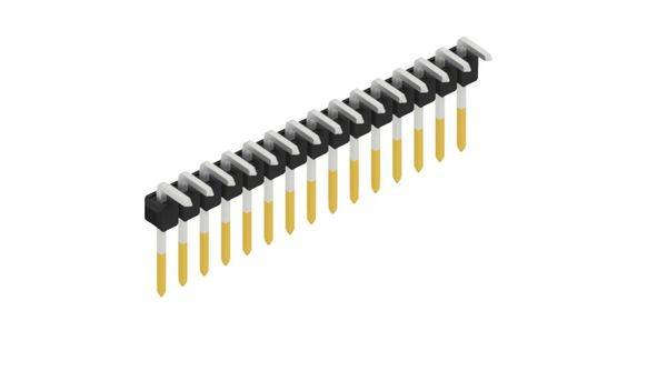 Fischer Elektronik Stiftleiste (Standard) Anzahl Reihen: 1 10052956 10St.