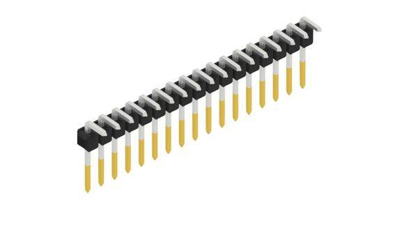 Fischer Elektronik Stiftleiste (Standard) Anzahl Reihen: 1 SL1808217S 10St.