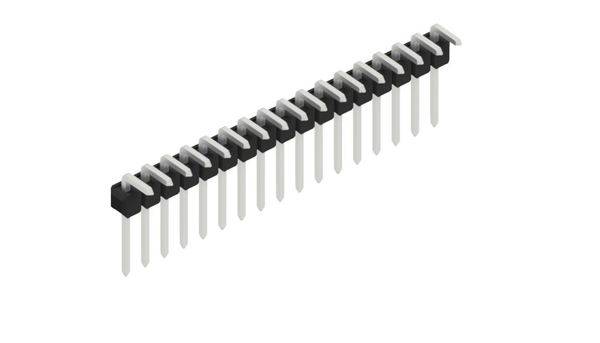 Fischer Elektronik Stiftleiste (Standard) Anzahl Reihen: 1 SL1808217Z 10St.