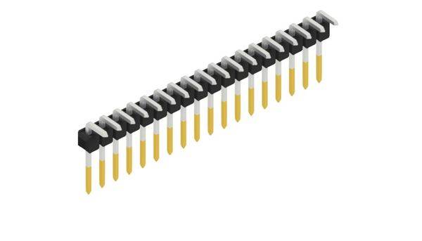 Fischer Elektronik Stiftleiste (Standard) Anzahl Reihen: 1 SL1808218S 10St.