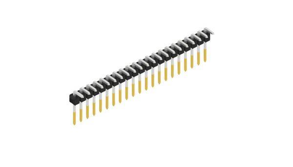 Fischer Elektronik Stiftleiste (Standard) Anzahl Reihen: 1 SL1808221S 10St.