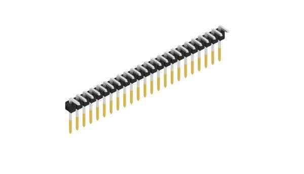 Fischer Elektronik Stiftleiste (Standard) Anzahl Reihen: 1 SL1808223S 10St.
