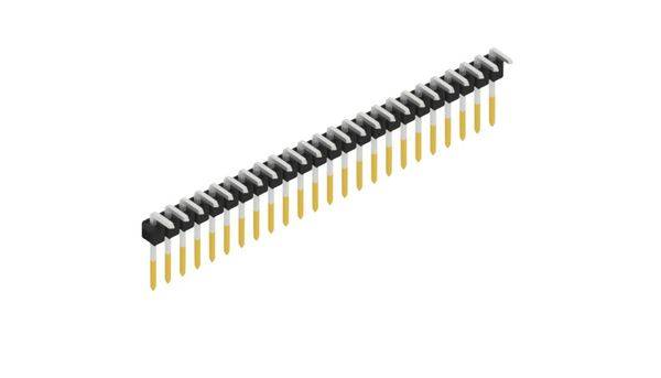Fischer Elektronik Stiftleiste (Standard) Anzahl Reihen: 1 SL1808224S 10St.