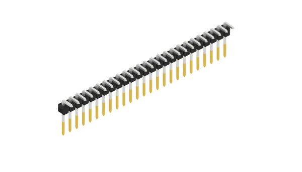 Fischer Elektronik Stiftleiste (Standard) Anzahl Reihen: 1 SL1808225S 10St.