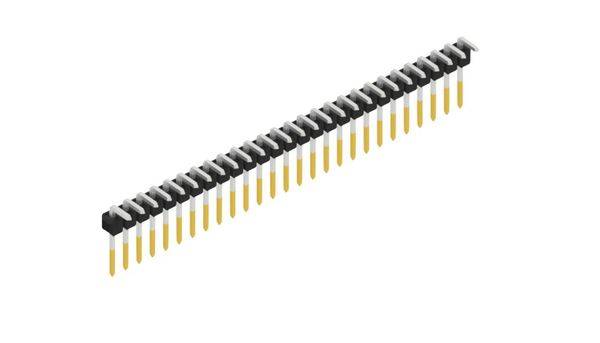 Fischer Elektronik Stiftleiste (Standard) Anzahl Reihen: 1 SL1808227S 10St.
