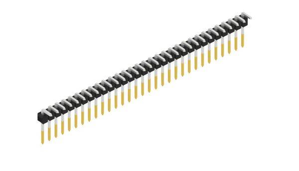 Fischer Elektronik Stiftleiste (Standard) Anzahl Reihen: 1 SL1808231S 10St.