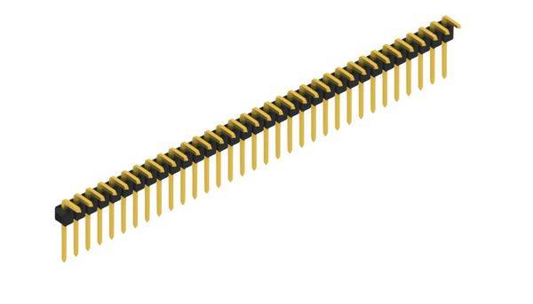 Fischer Elektronik Stiftleiste (Standard) Anzahl Reihen: 1 SL1808233G 10St.