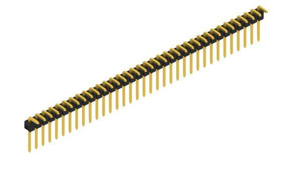 Fischer Elektronik Stiftleiste (Standard) Anzahl Reihen: 1 SL1808235G 10St.