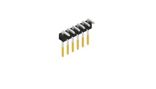 Fischer Elektronik Stiftleiste (Standard) Anzahl Reihen: 1 SL180826S 10St.