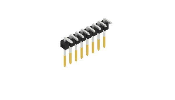 Fischer Elektronik Stiftleiste (Standard) Anzahl Reihen: 1 10052975 10St.