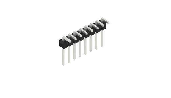 Fischer Elektronik Stiftleiste (Standard) Anzahl Reihen: 1 10052976 10St.