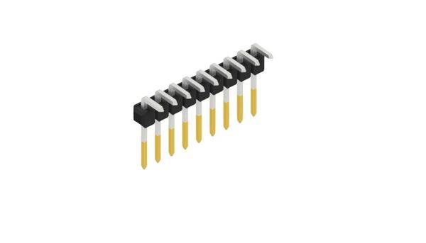 Fischer Elektronik Stiftleiste (Standard) Anzahl Reihen: 1 SL180829S 10St.